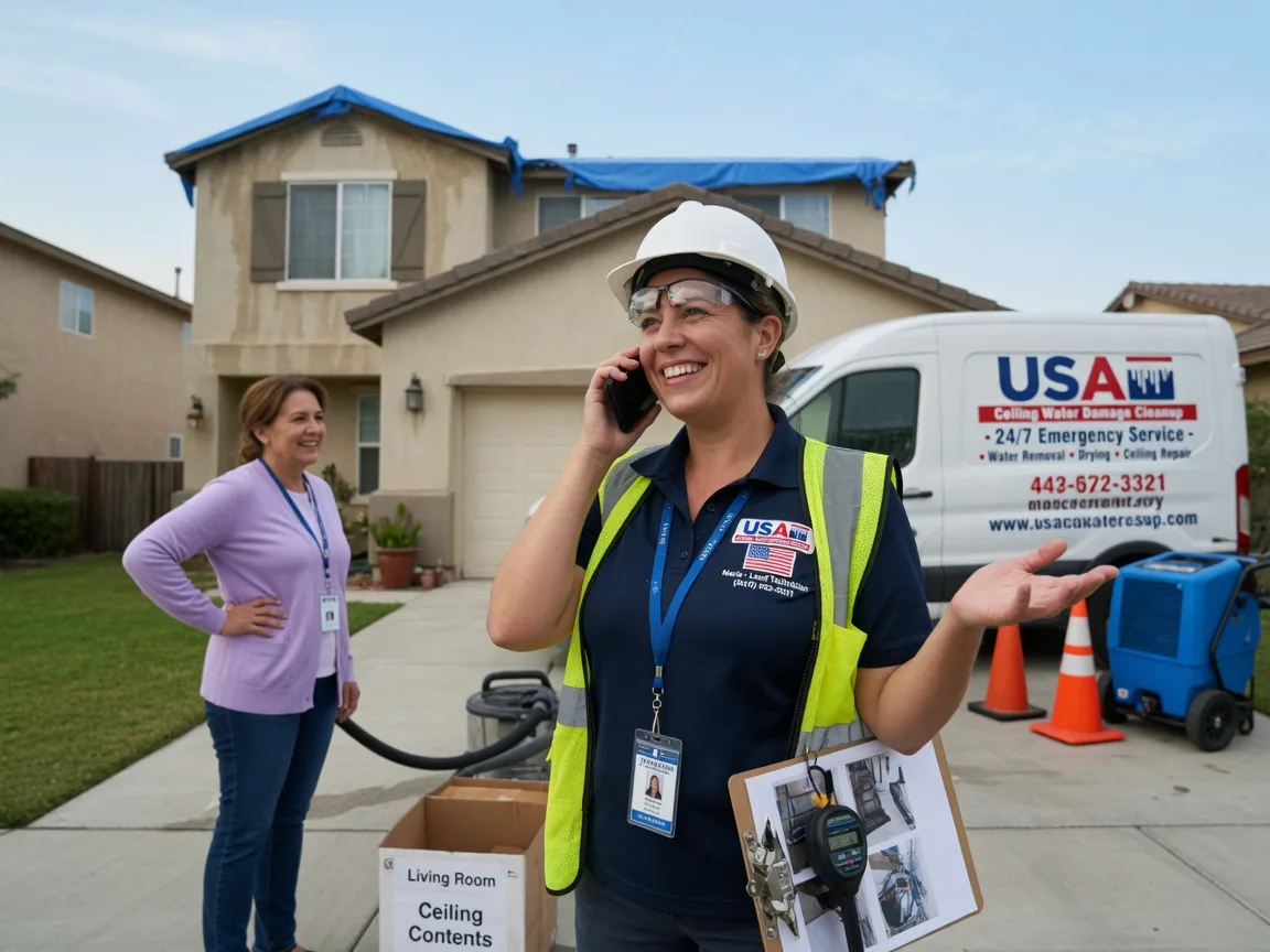 Ceiling Water Damage Restoration Golden, IL FAQs